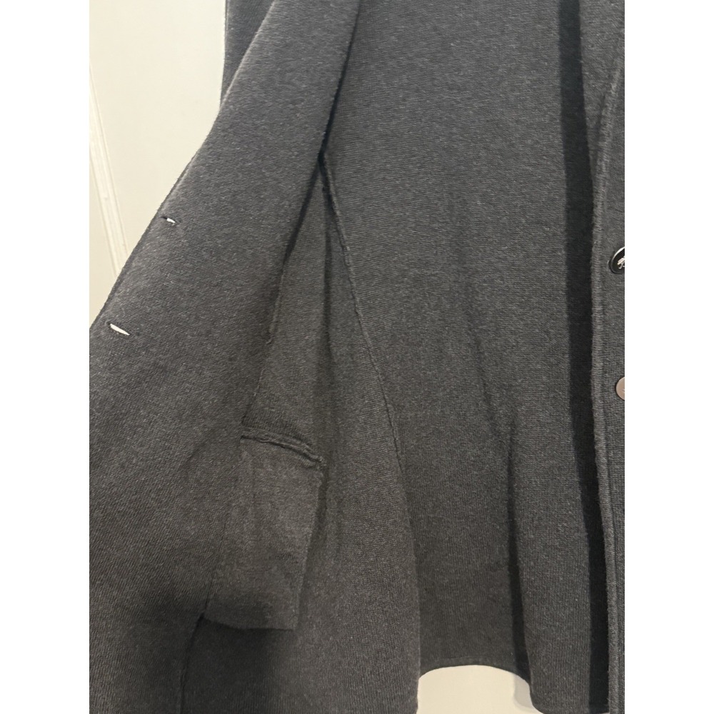 Lauren Ralph Lauren Blazer Womens Medium cotton Poly Blend Silver Button Jacket - Picture 4 of 8